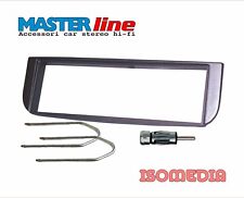 MASCHERINA RADIO UN DIN PER ALFA ROMEO 147 + CHIAVETTE, SPINOTTO. COL. ANTRACITE