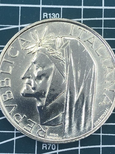 Moneta 500 lire argento - moneta,