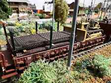 Treno Merci - carri a sponde con carico - 38 vagoni Scala H0