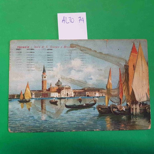 Cartolina venezia isola san - isola, di
