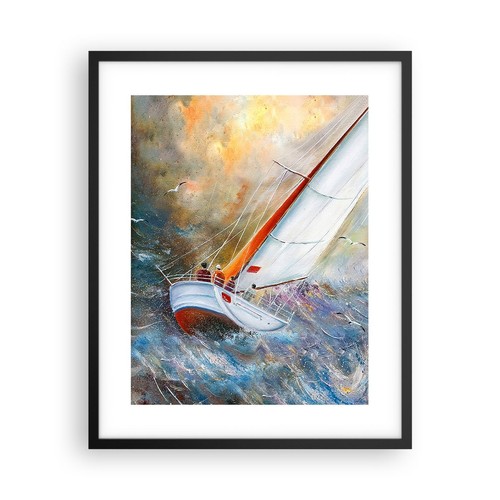 Poster 40x50cm barca - barca, vela