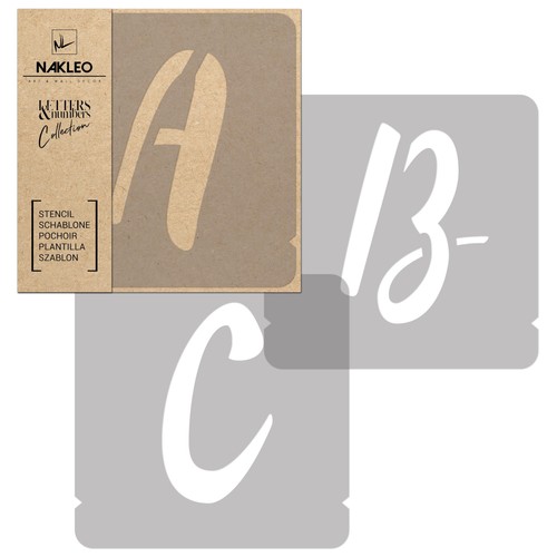 Nakleo stencil alfabeto - nakleo, per