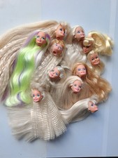 Lotto teste barbie mattel - lotto,