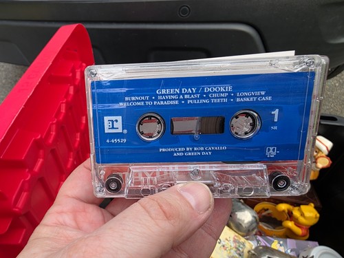 Green day dookie cassette - green,