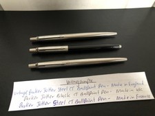 X3 Vintage Parker Jotter