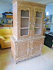 CREDENZA IN STILE SHABBY CHIC (Base su Alzata: H.199x L.124xP.49)   -URDE
