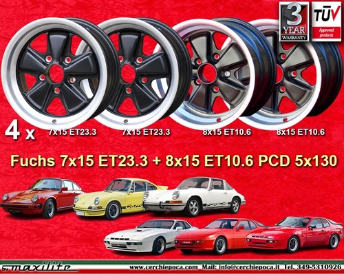 Set cerchi porsche 911 - cerchi,