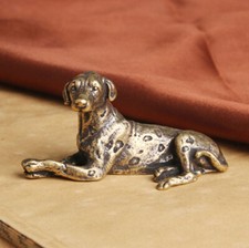 Solid Brass Dog Figurine