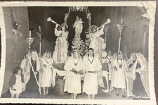 Vecchia Foto (cm 17x11) Processione a LODI anni '50 - Foto Celso