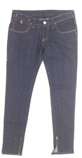 JEANS CLINK MAKENA PANTALONI DONNA SEMI ELASTICIZZATO BLU DENIM ADERENTE V/BASSA