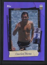 2025 CARLOS TEVEZ 15/15 TOPPS