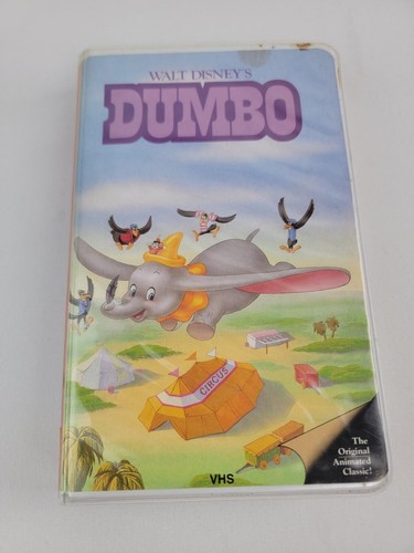 Walt disney dumbo vhs - disney's, black