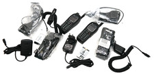 2x Motorola radio MTH800 UHF 380-430Mhz TETRA CON MOLTISSIMI ACCESSORI!!!