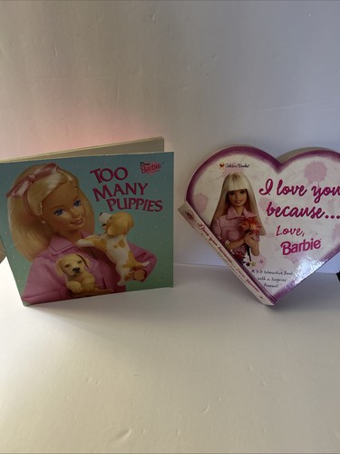 Barbie golden books lot - barbie,