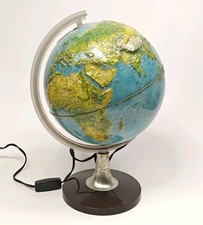 Mappamondo Luminoso In Rilievo