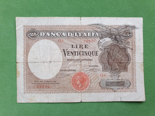 Italia lire 1919 ex - italia,