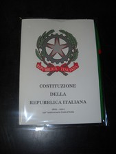 Costituzione Repubblica Italiana + bandiera 50x70 Italia