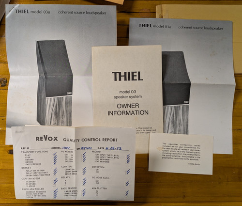 Vintage thiel modello 03a - vintage,