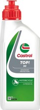 Olio Lubrificante semisintetico motori moto 2T Top! 50 1L CASTROL