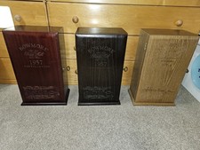 3 x RARE Bowmore 1957 1964 1957 Empty Wooden Whisky Boxes