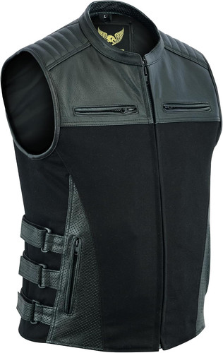 Gilet motociclista warrior - gilet, da