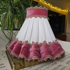 Paralume metà XX secolo rosa