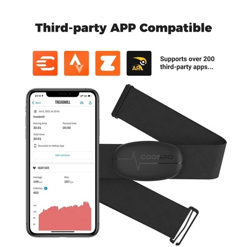 Fascia cardio bluetooth - h6,