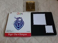 Fustella sizzix bigz655376/Fustella stampin'Up'SQUARE DUO/ Lotto di due fustelle