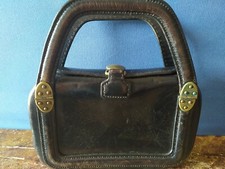 Borsa vintage donna cuoio nero - donna,