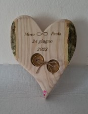 Portafedi in legno,matrimonio,nozze