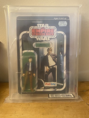 Hans solo figure - toy, 80’s