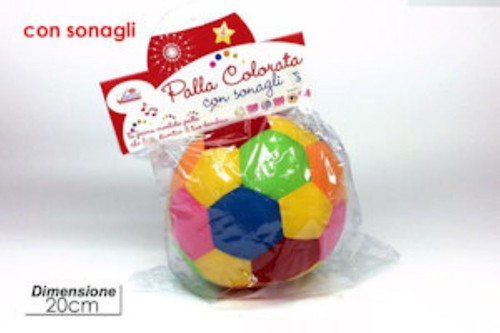 Prime attivita palla - palla, colorata