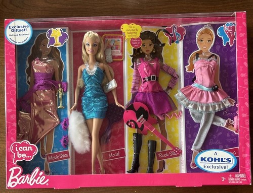 Barbie can doll - can, set