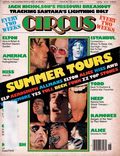 Circus july 1976 - /, issue