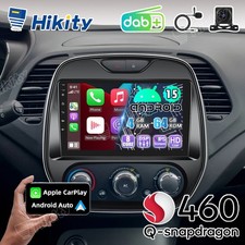 Autoradio DAB+ 4+64GB 8Core CarPlay Android 15 per Renault Captur 2013-2019 Navigatore