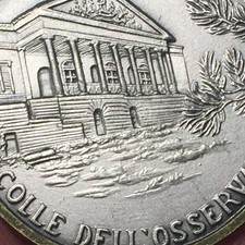 MEDAGLIA TOKEN SPORTIVA COLLE DELL'OSSERVANZA 1982 CORRIERE DELLO SPORT ALITALIA