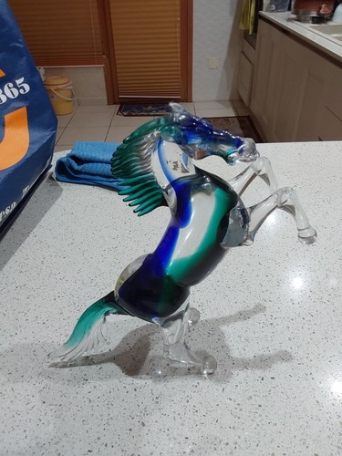 Cavallo vetro murano - vetro,
