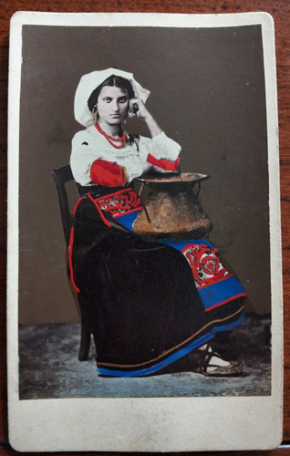 1865 fotografia costume - fotografia, romano
