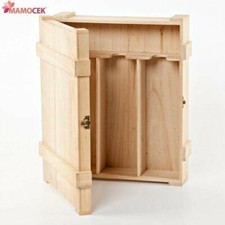 PORTABOTTIGLIE Legno 3 posti