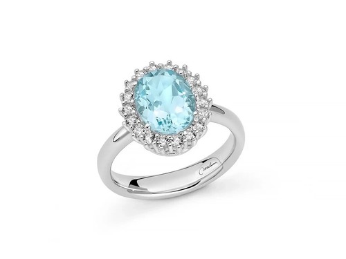 Miluna anello gemma del - anello,