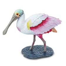 Roseate Spoonbill di Safari Ltd. personaggio uccellino in pensione 224829 raro NUOVO