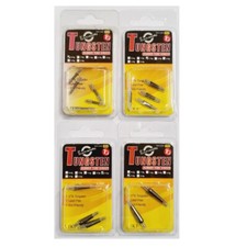 Tungsten Sinker Tube / Split Shot CON TAPPI IN GOMMA PER BLOCCO SUL FILO