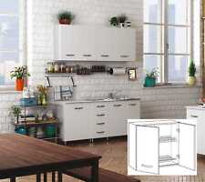 Pensile Cucina Scolapiatti Mobile 2 Ante 80x30x72h cm Bianco BFC80KIT AZUR LINE