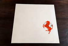 FERRARI _ CAVALLINO 24X36 DI FRANCO VARISCO _ PORTFOLIO 12 TAVOLE _ 48x48cm