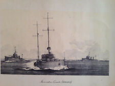 STAMPA MARINA MILITARE ITALIANA PERFETTA COME DA FOTO NAVE DA GUERRA PERFETTA