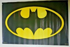 Poster Vintage Raro Logo Batman Simbolo Tm & ©DC 1964