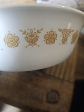 Corelle by Corning Gold Butterfly Cereal Ice Cream Salad Bowl Replacement