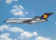 Cartolina Aereo Lufthansa Boeing 727 Europa Jet