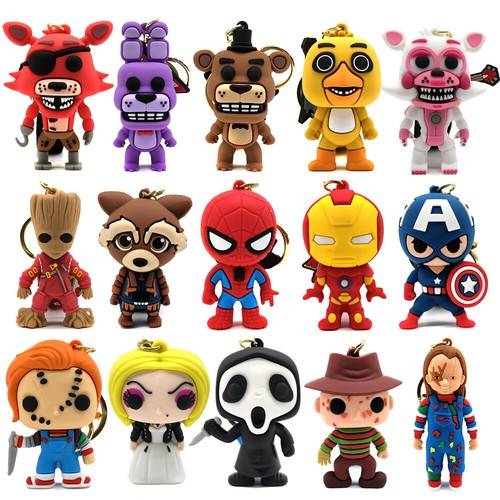 Portachiavi silicone marvel - silicone,