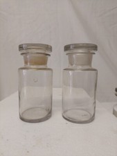 Coppia Vasi Farmacia Vetro